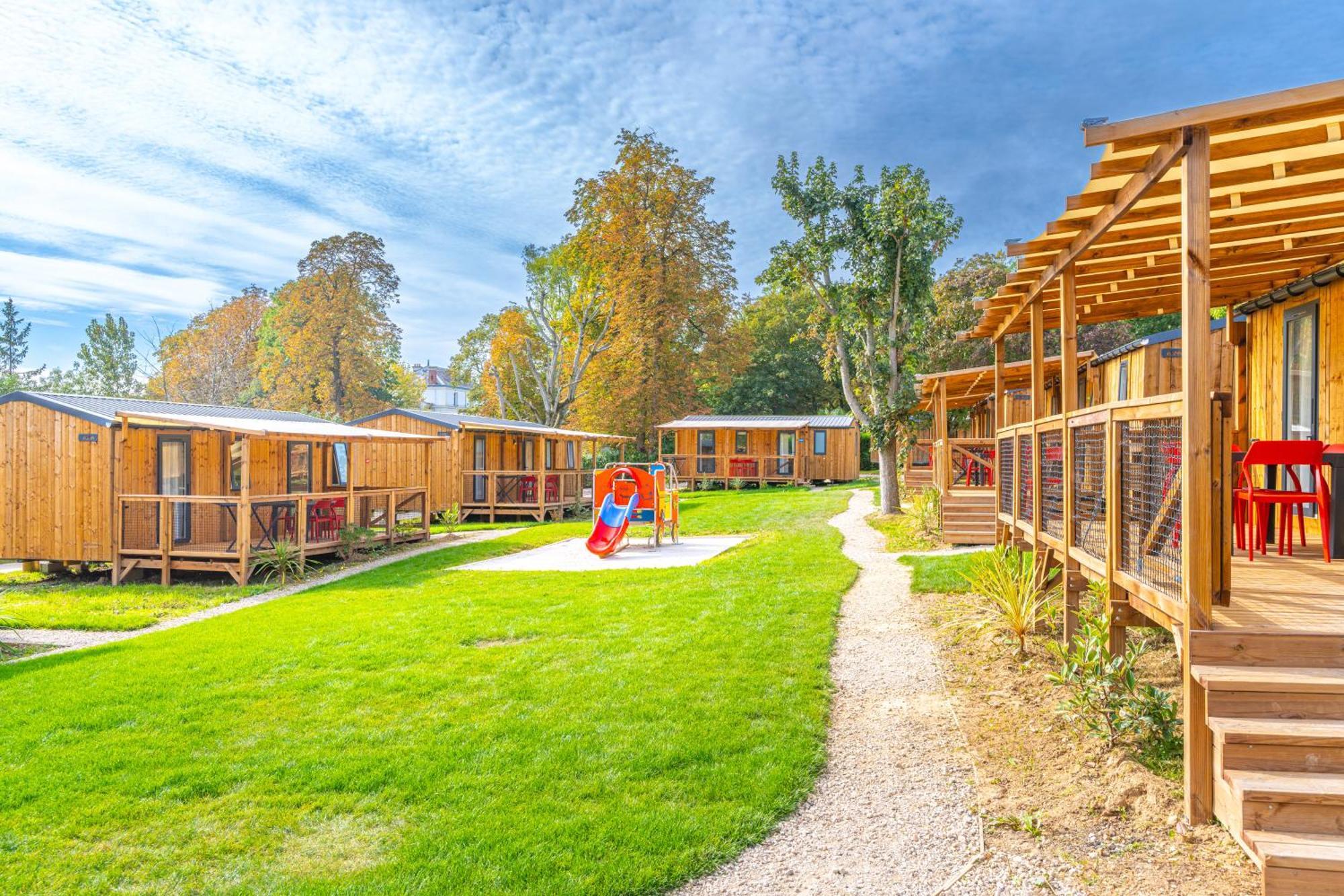 Camping Le Parc De Paris Villevaude Luaran gambar